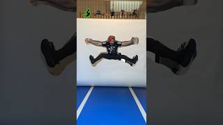 Impossible Shape challenge + parkour! 🔥 #parkour