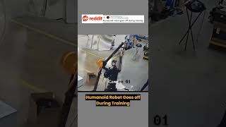 Humanoid robot goes off during training
