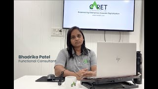 Bhadrika Patel | Odoo Functional Consultant | Caret IT