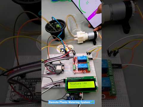 Grow Greener Plants with This ESP8266 Watering System 🌳 #diy #arduino #how #sensor #shorts #garden