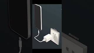 Mobile charging Information by 3d Animation  #shorts #reels #mobile #zamzam #unboxing #phone