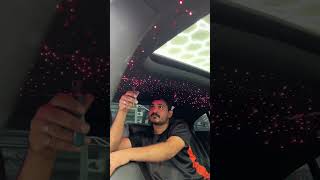Car Roof Stars Light Mercedes#modified #carhabibi #dubai #carstarlight #light #Starlight #Starliner
