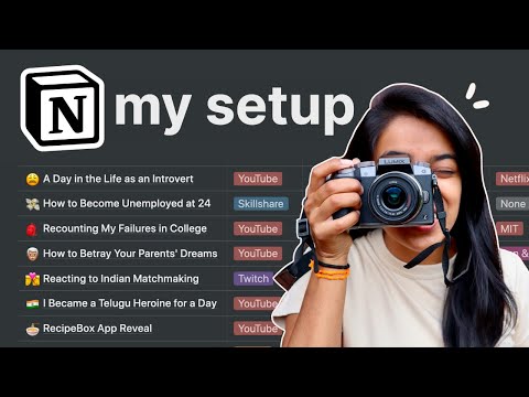 My Official Notion Setup of 2020 (not sponsored)