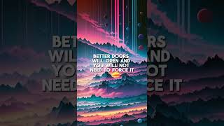 You are on the right path, at the right time. 🌟