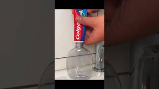 Toothpaste Hack Using a Soap Bottle – Save Money & Stay Fresh! #ToothpasteHack #LifeHack