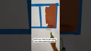 How to get sharp lines when painting accent walls
