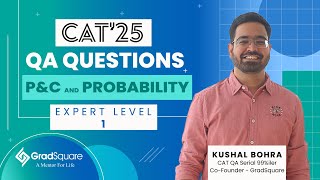 05 - CAT QA Questions (Difficult) for Practice - CAT Preparation - P & C - Probability - Combination