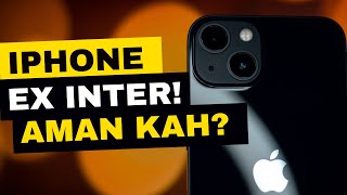 AMAN GAK SIH IPHONE EX INTER? #iphoneexinter
