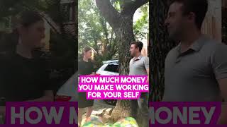 How much money do you make? #money #makingmoney #howmuchdoyoumake #foryou