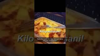 Kilogramlasani? #fyp #funny #shorts #memes #memesdaily #reels #funnyshorts #food #meme #lasagna
