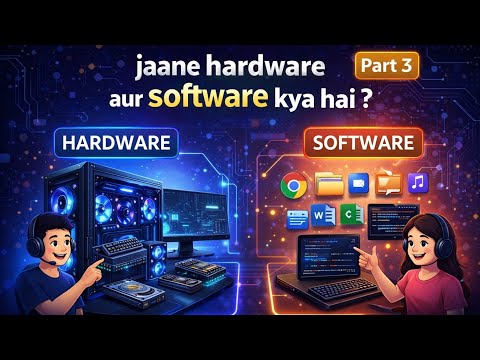 Software & Hardware 2026 🔥 | What Is Hardware? | what is Software | Full details in hindi - Part 3 