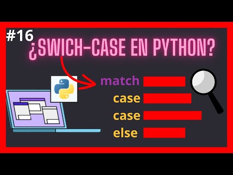 ¿Cómo usar MATCH CASE? 🤔 ¿el SWITCH CASE de Python? | Curso de Python desde CERO 🐍