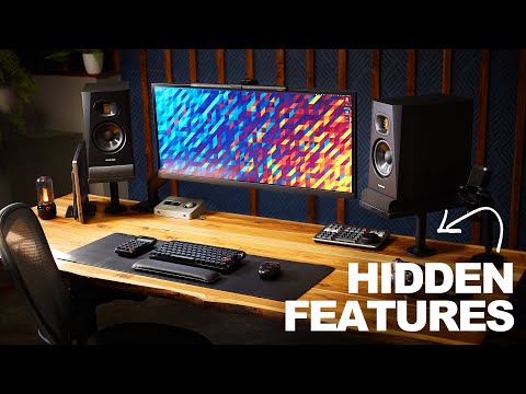 My Clean, Modern Desk Setup for Productivity & Creativity