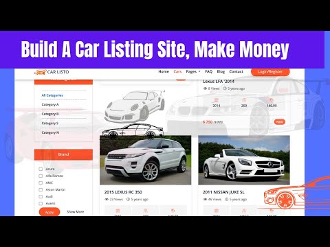 Complete Guide to Building a Car Listing Website || No code