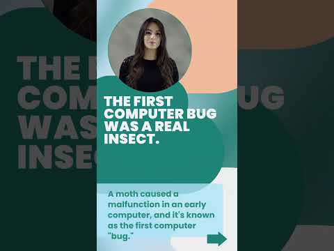 🦗 The First Computer Bug: A Real Insect?! 🖥️ #shorts