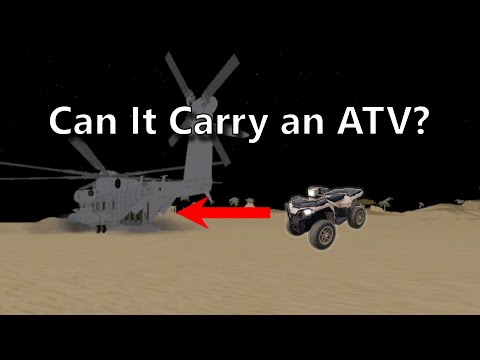 Can the new Super Stallion carry and ATV (Roblox War Tycoon