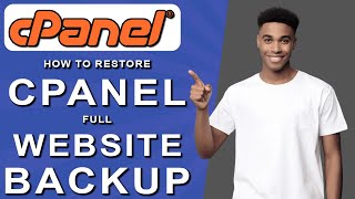 How to restore cpanel full website backup (2024)