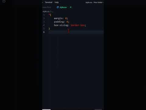 CSS Boilerplate Code Made Easy #html #webdevelopment #youtubeshorts #html5 #trendingshorts #trending