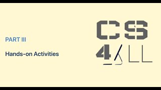 CS4All Webinar: Innovative Education in Digital Era – Part III