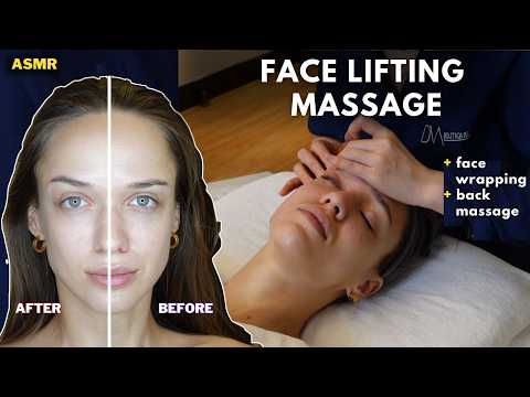 Relaxing ASMR Face Lift Massage at Shanghai’s DVA Boutique Spa