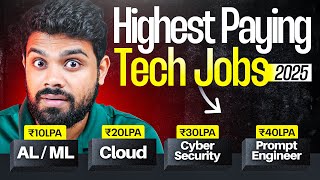 Top 7 Highest Salary Tech Roles in 2025 YOU MUST KNOW !