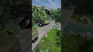 Cargo Truck, Military Truck, Bus vs Flail Spinner