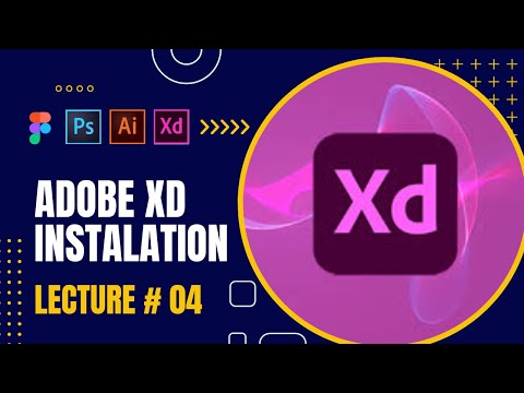 Lecturers 04 |How to download & install Adobe XD free - Urdu /Hindi