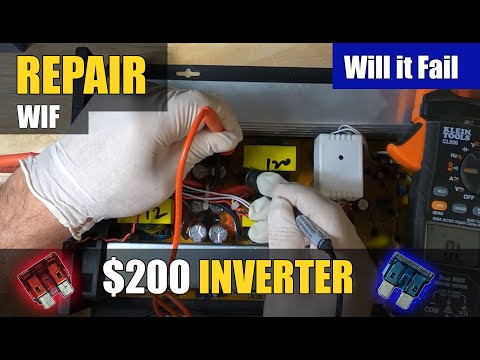 DOA WZRELB Fixed! - Inverter Repair and "Will It Fail" testing.