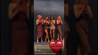 They look so pretty 🔥🔥🩷🔥(video not mine) #blackswan #kpop #fatou #sriya #gabi #nvee #kapturecon