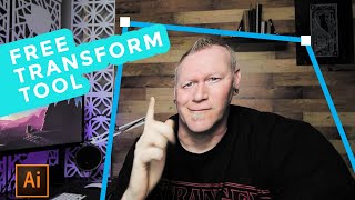 Scale, Shear & Distort Objects Using The Free Transform Tool In Adobe Illustrator