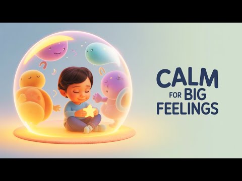 When the World Gets Too Loud 🌙 | Calm Kids Song for Big Feelings, Reset & Relax