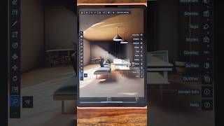 😲Amazing Features Of Sketchup On iPad😲 #shorts #sketchup #sketchuponipad #design #3d #furniture