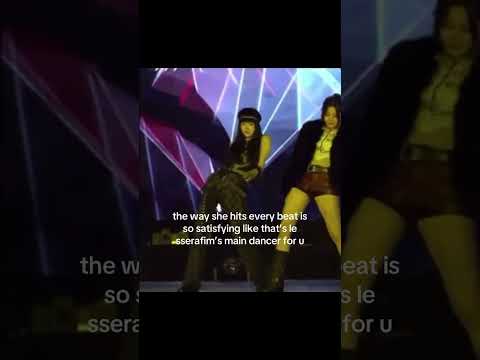 main dancer energy #lesserafim #eunchae #hongeunchae #manchae  #fearnot #kpop #edit #fyp #viral