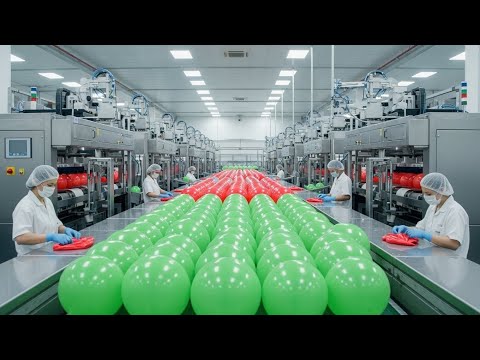 Behind a Balloon Factory: Hidden Latex Processes You Never Knew | #UltraPhase