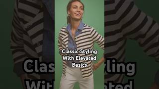 Classic Styling With Elevated Basics #fashionshorts #shorts
