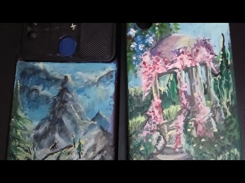 Phone cover making ASMR