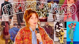 How I Use Pattern Mixing to Create Unique, Artful Outfits | Pattern Clashing 101