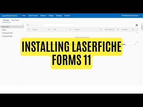 How-to Install Laserfiche Forms 11