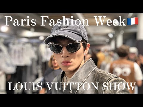 【パリコレ】ファッションモデルのLOUIS VUITTON 2025年秋冬パリメンズショーの1日/ Louis Vuitton's show in Paris Fashion Week🇫🇷