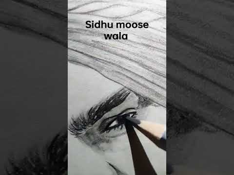 Sidhu moose wala drawing || mosse wala