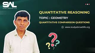 GRE Geometry : Quantitative Comparison Questions part 3 | Study Abroad Life