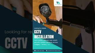 Looking for Reliable CCTV Installation in Calgary? #cctvcamera #cardashcam #techaddict #canada