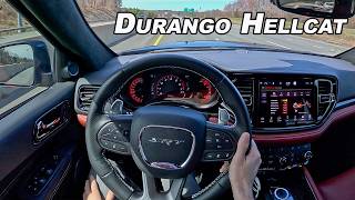 Driving The Dodge Durango SRT Hellcat - When Your Daily Has a 710hp Supercharged Hemi V8 (POV)