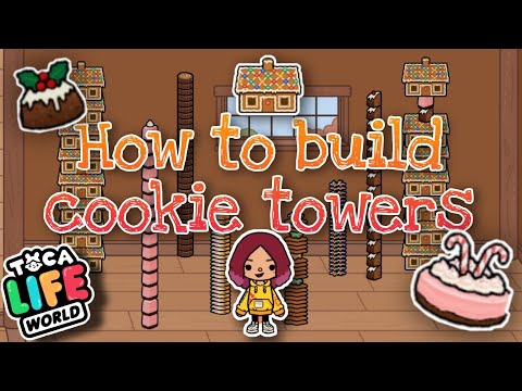 How to build Cookie Towers - Toca Boca tips