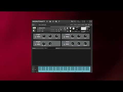 Ballad Piano 2 - Soft Electric for KONTAKT Nord Tone