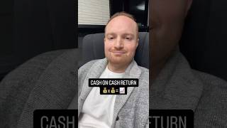 What is Cash on Cash Return in Real Estate?💰🏠 #shorts
