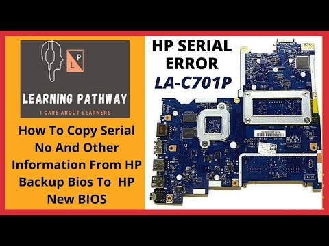 PRODUCT SERIAL NO  INFORMATION MISSING ERROR  HP LAPTOP