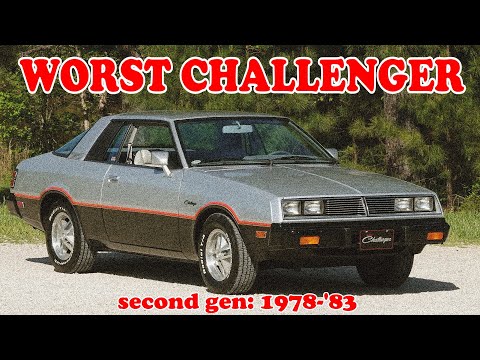 The worst generation Dodge Challenger (1978-1983)