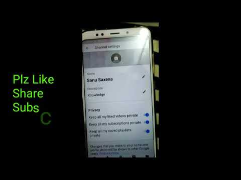 How To Create You Tube Channel Step by step.....