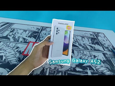 Unboxing Samsung Galaxy A52 | Indonesia